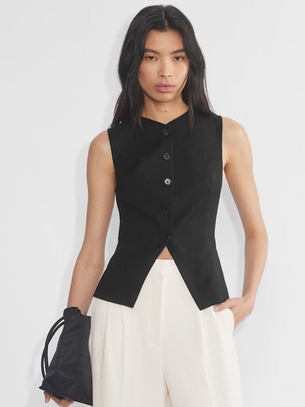 Aritzia Wilfred Regal Wool Vest - Picture 4 of 5